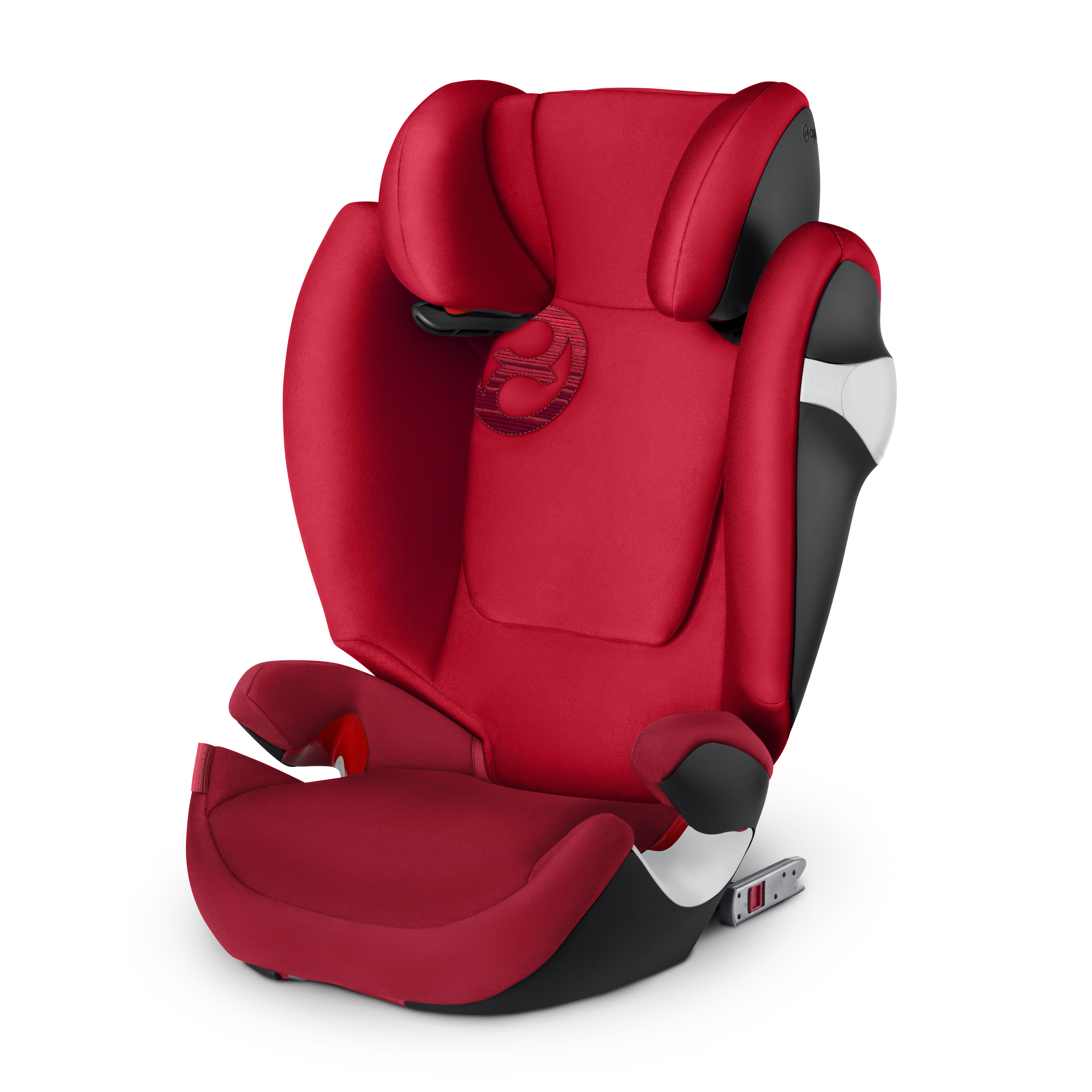 Автокресло Cybex Solution M-Fix Rebel Red Isofix 2/3 (15-36 кг) - фото 1