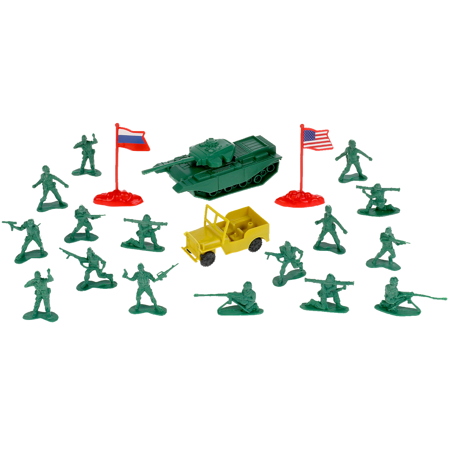 Игровой набор Играем вместе Военные с оружием - фото 1