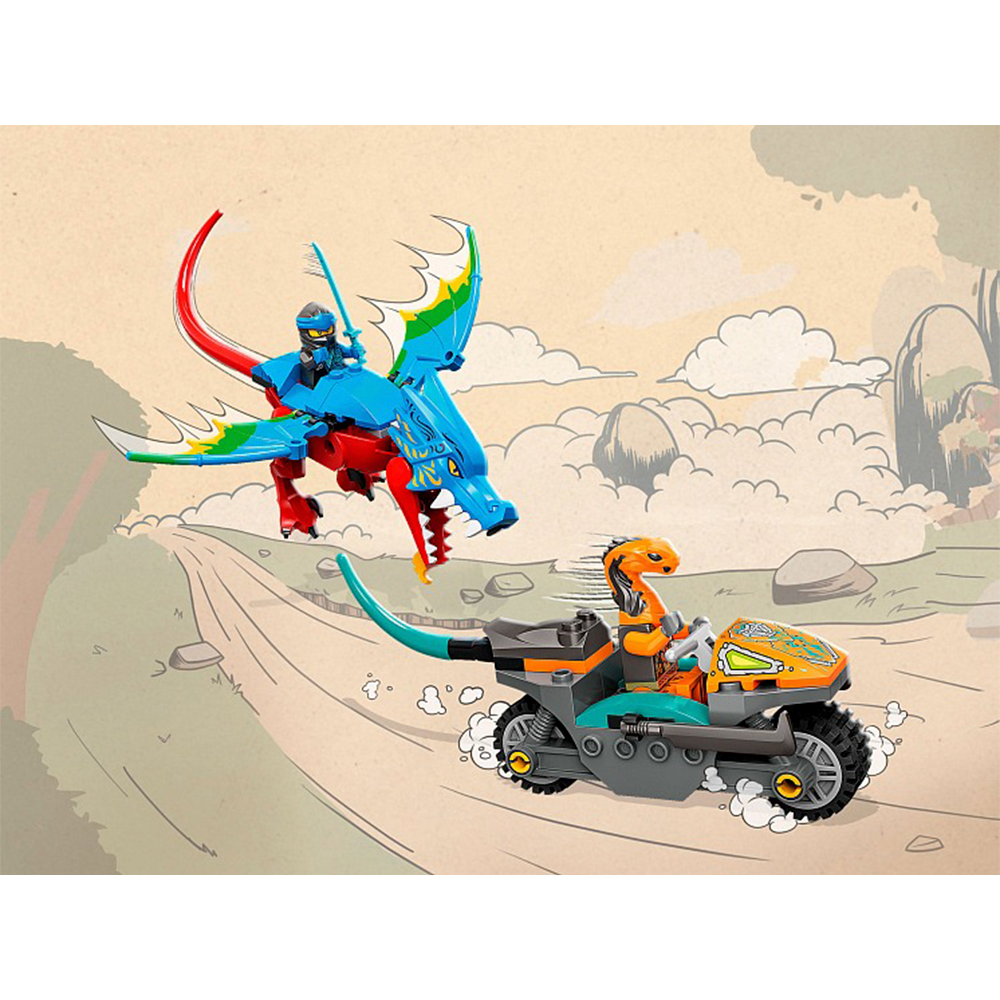 Конструктор LEGO NINJAGO Ниндзя Храм Дракона блочный - фото 11