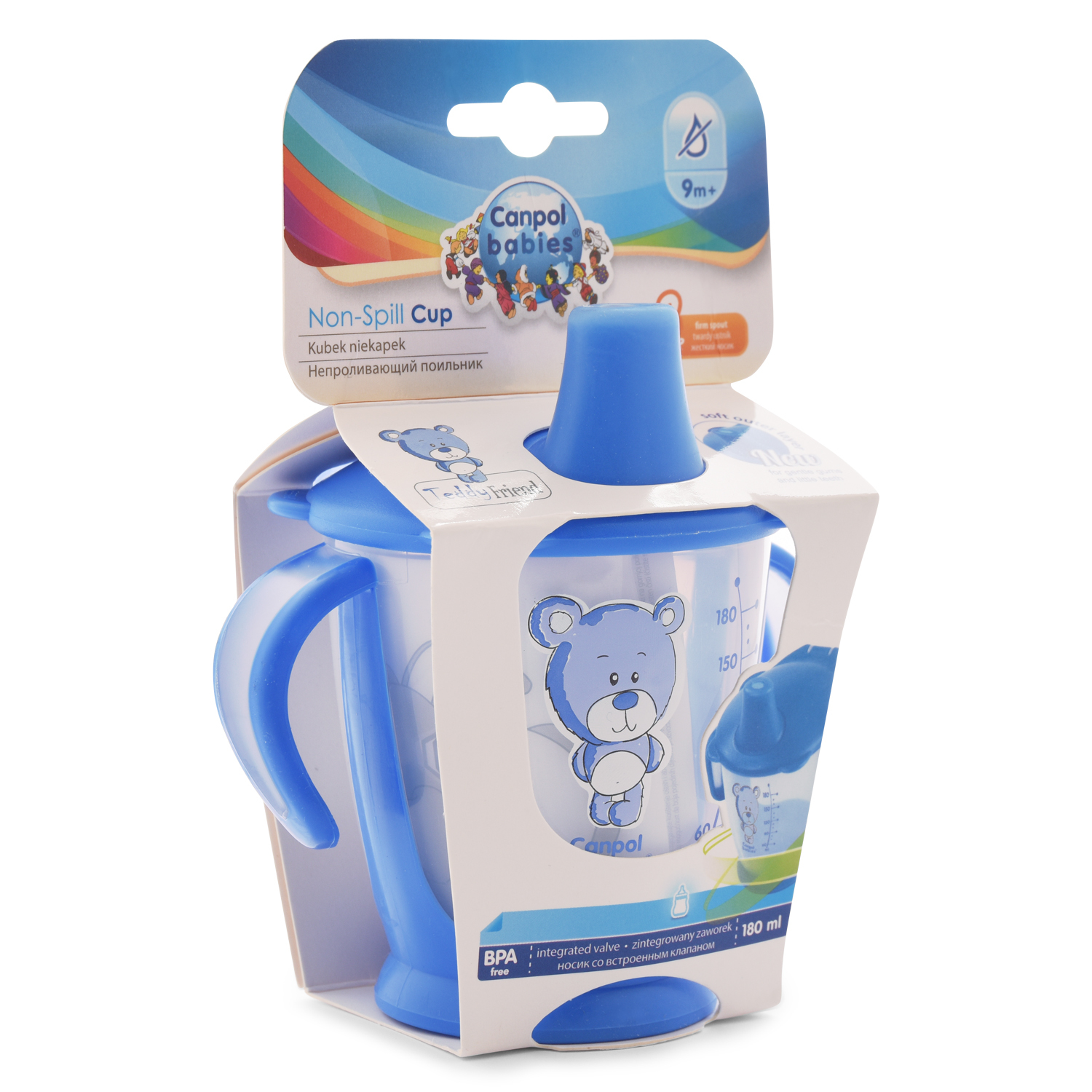 Поильник Canpol Babies 180 мл в ассортименте - фото 4
