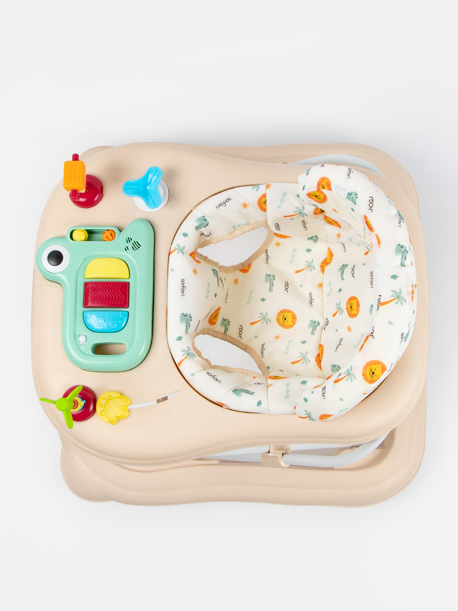 Ходунки Amarobaby Бежевый бежевый в ассортименте - фото 14