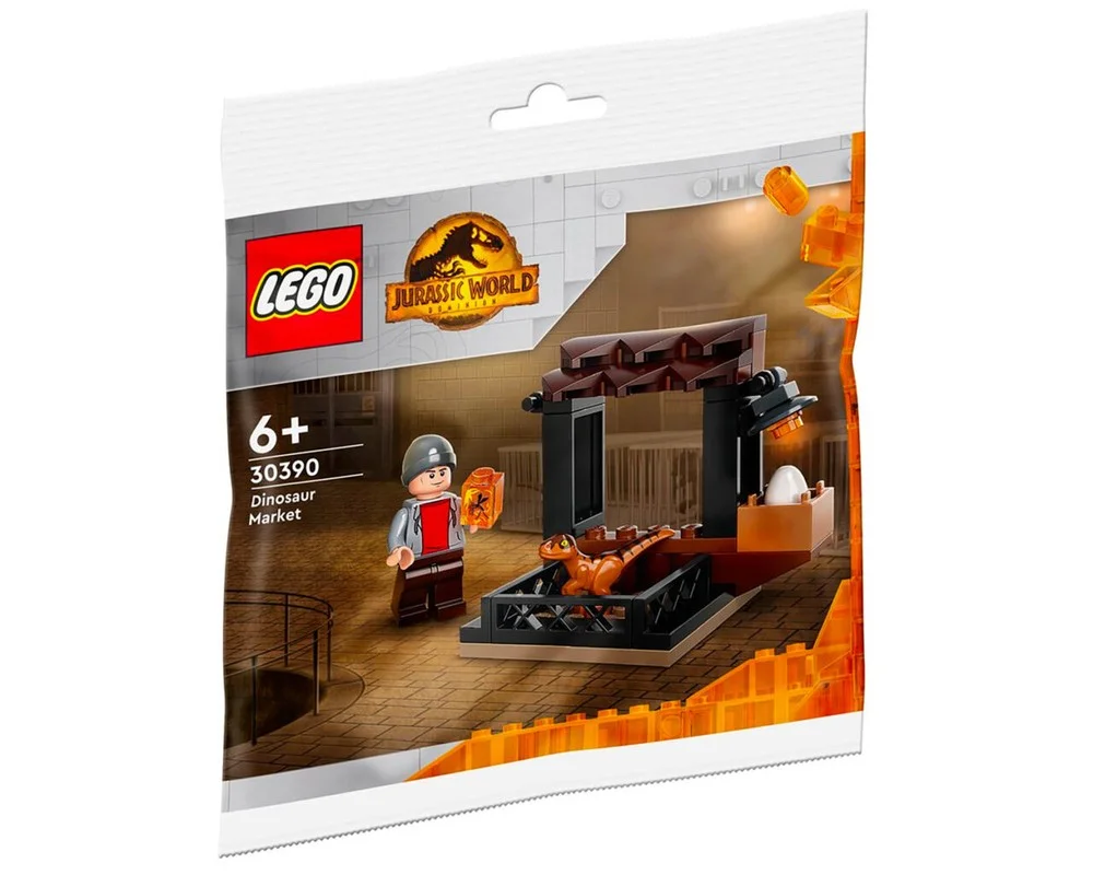 Изображение товара Конструктор LEGO Jurassic World 30390 с динозавром для детей Изображение товара Конструктор LEGO Jurassic World 30390 с динозавром для детей