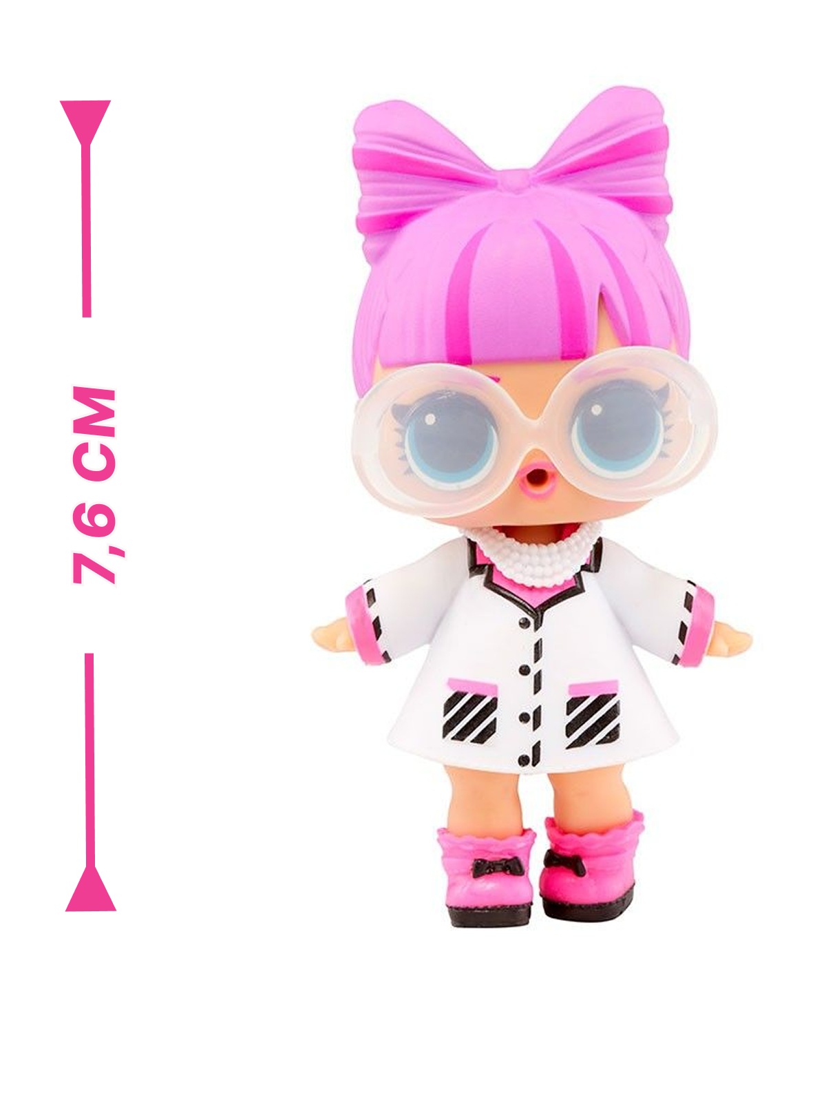Кукла мини L.O.L. Surprise! OPP Tots Леди Доктор 987376 белый халат - фото 2