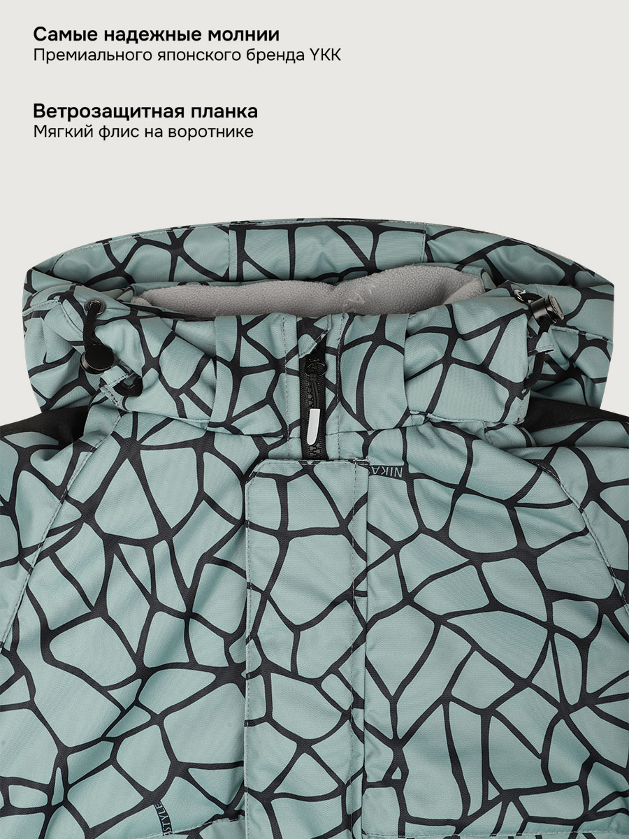 Костюм NIKASTYLE 7з3125 полынь/черный - фото 16