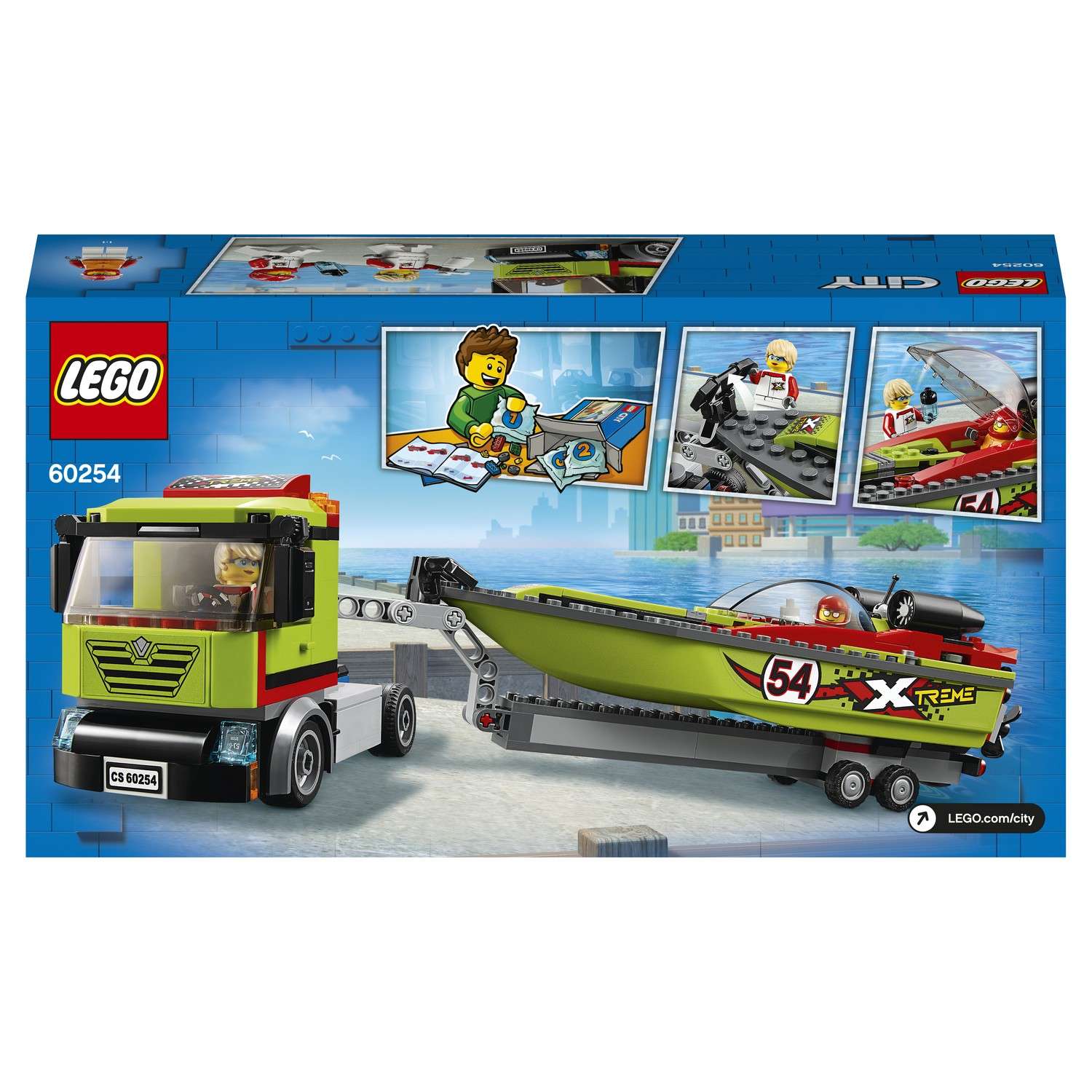 Конструктор LEGO City GreatVehicles Транспортировщик блочный - фото 3