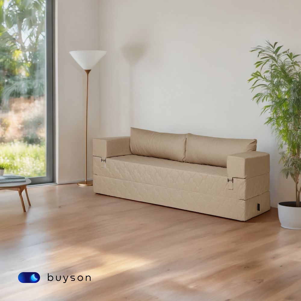 Диван buyson BuyDream Plus бежевый - фото 22
