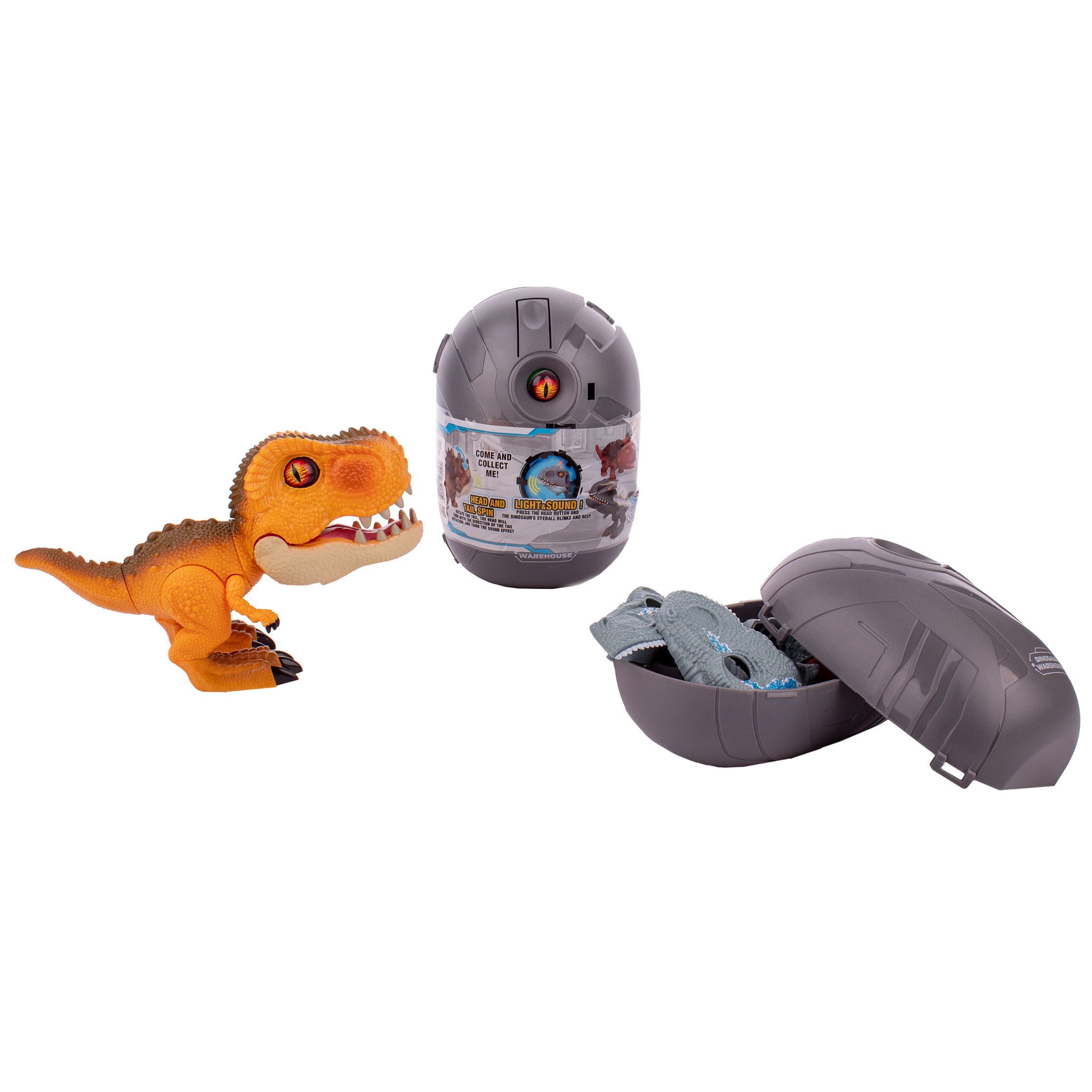 Игровой набор KiddiePlay Динозавр со звуком и светом - фото 13