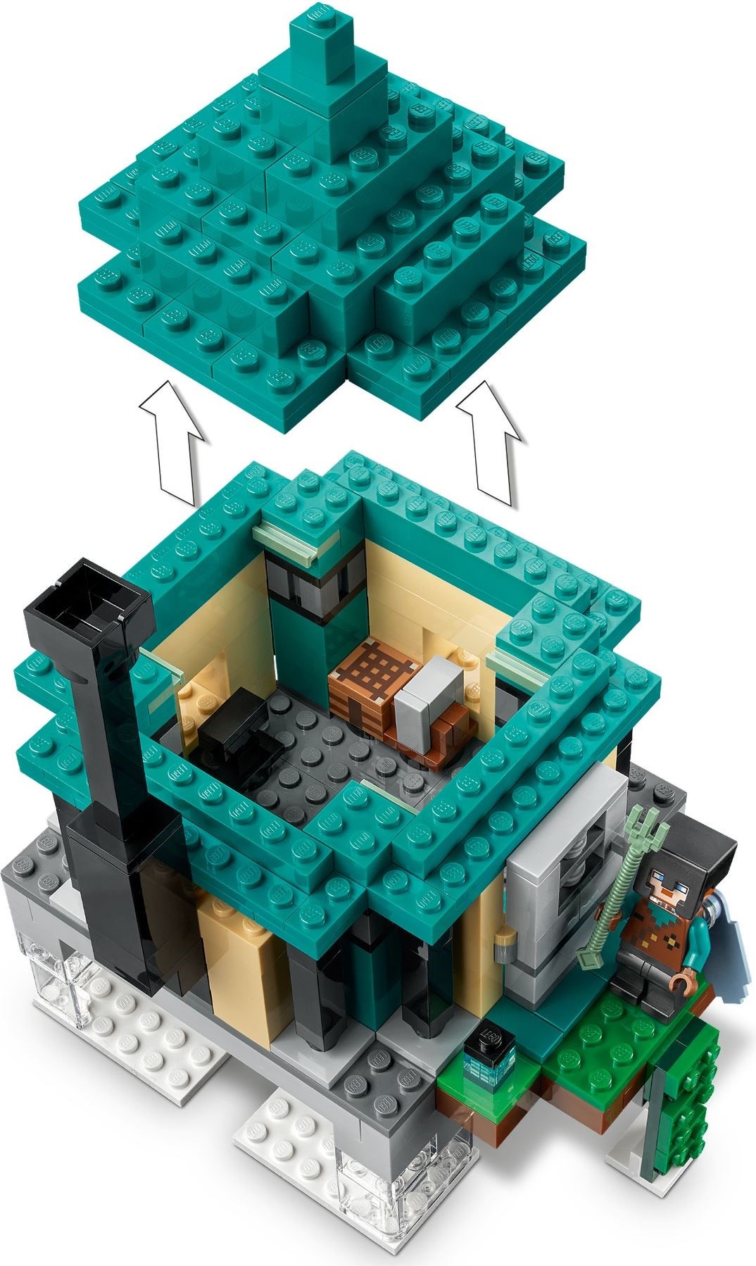Конструктор LEGO Minecraft 21173 565 дет. - фото 7