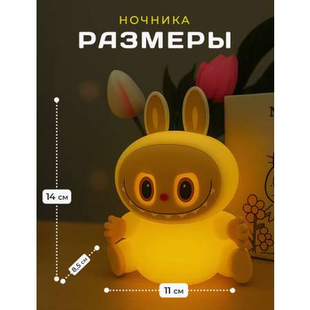 Игрушка ночник CASTLELADY светильник labubu Лабубу