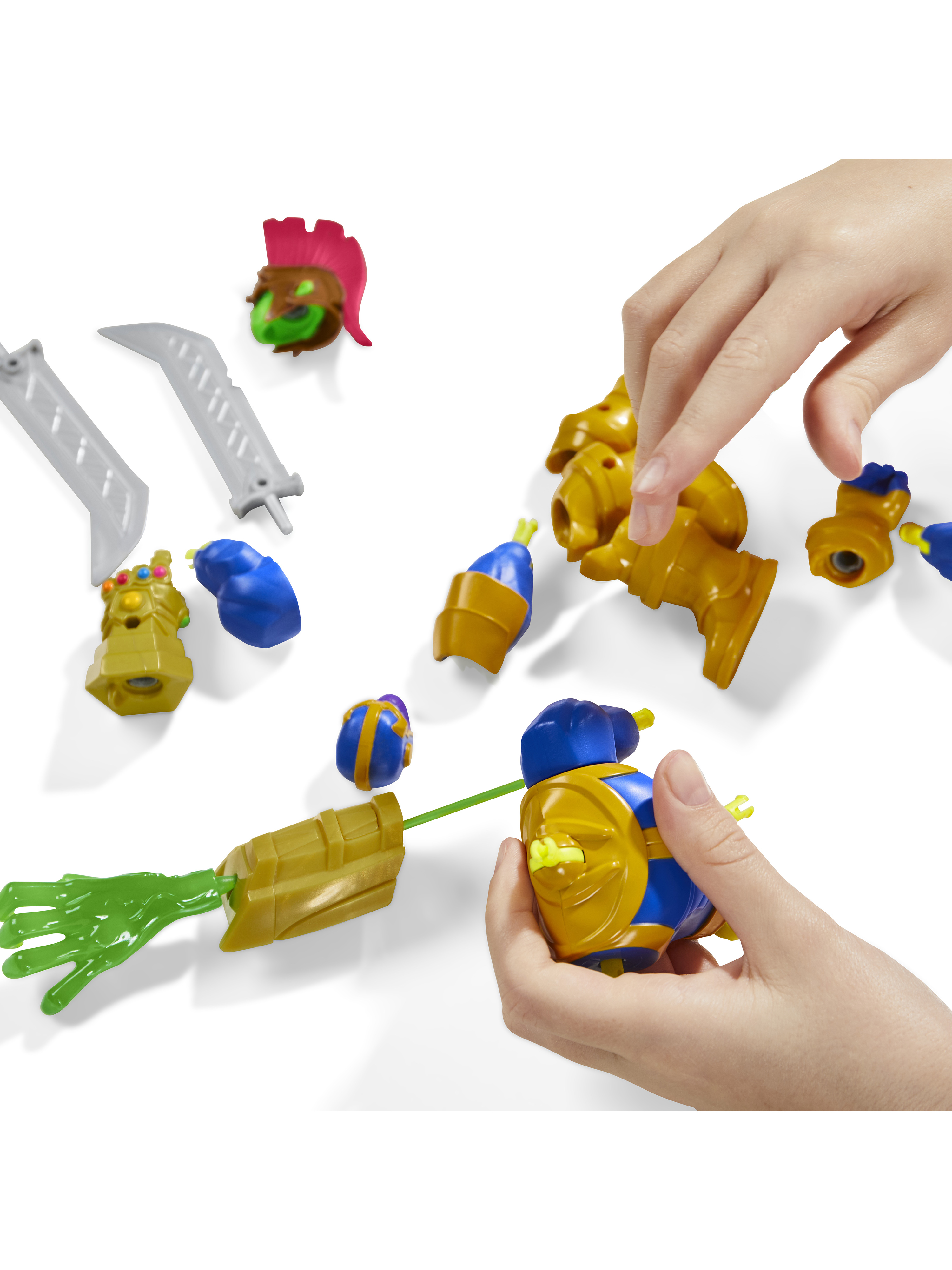 Фигурка Hasbro Делюкс MixMashers Thanos - фото 12