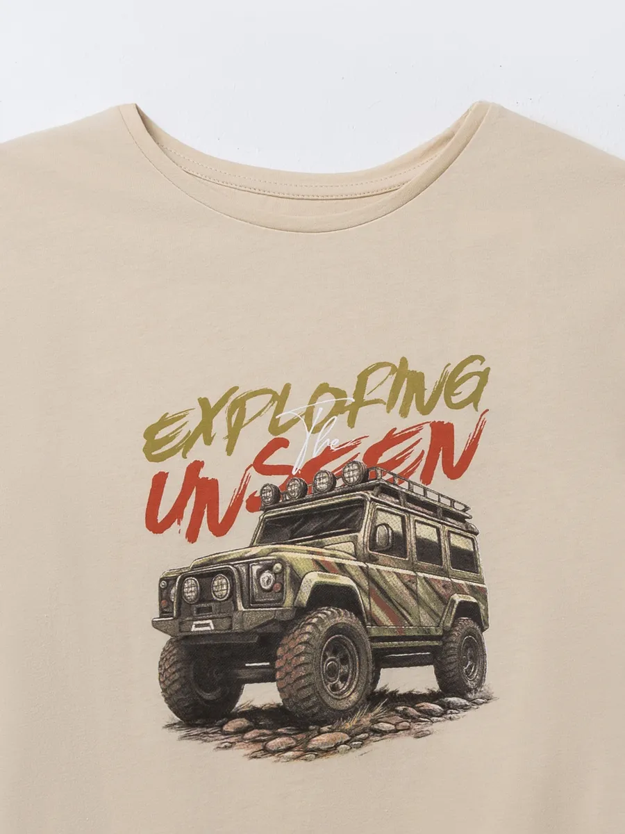 Футболка Mark Formelle (Марк Формэль) 113421/туман +печать - фото 7