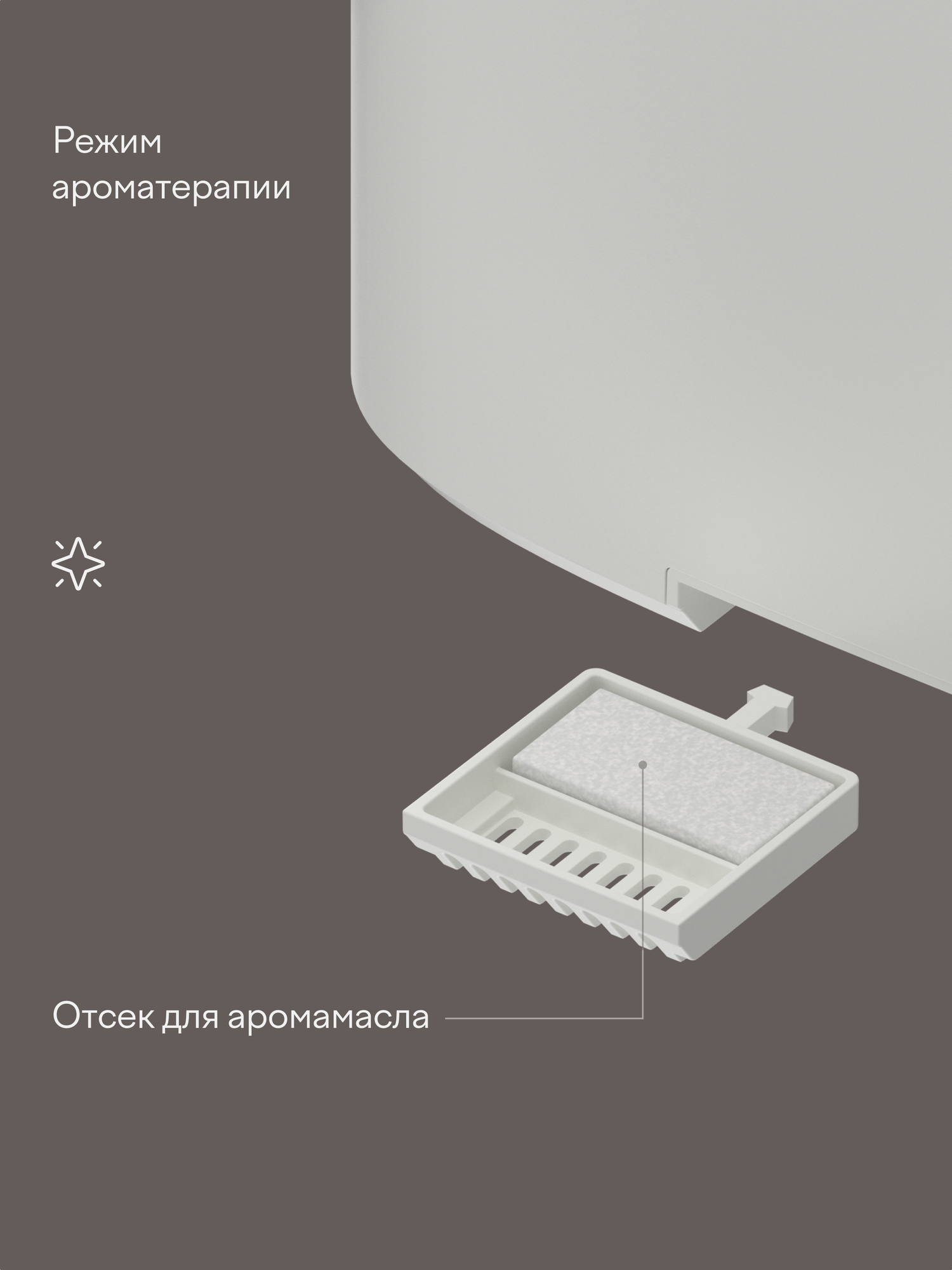 Увлажнитель воздуха Tuvio TUH01E ультразвуковой с УФ 4 литра - фото 6