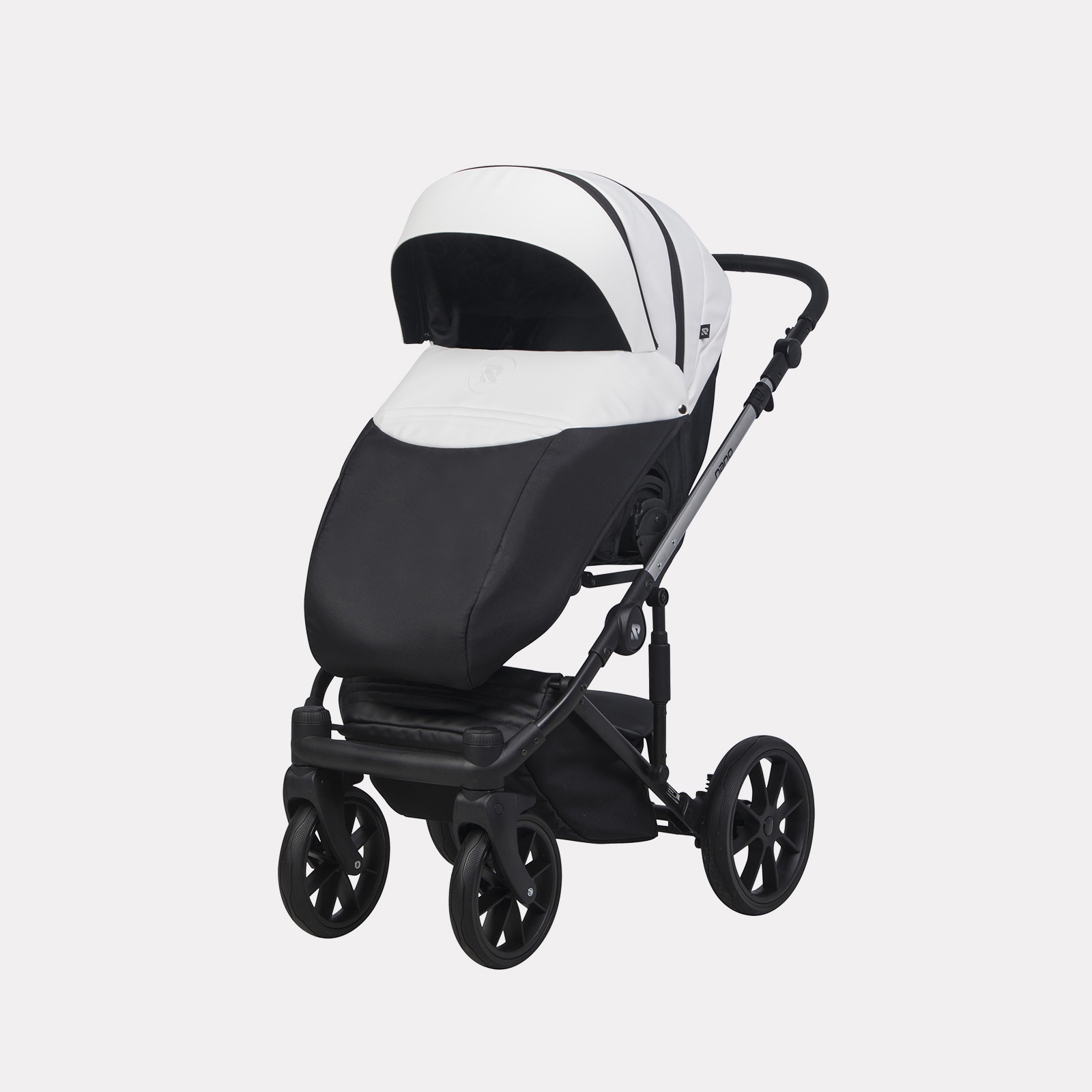 Коляска 2в1 Riko Nano Thermo Ecco белый - фото 6