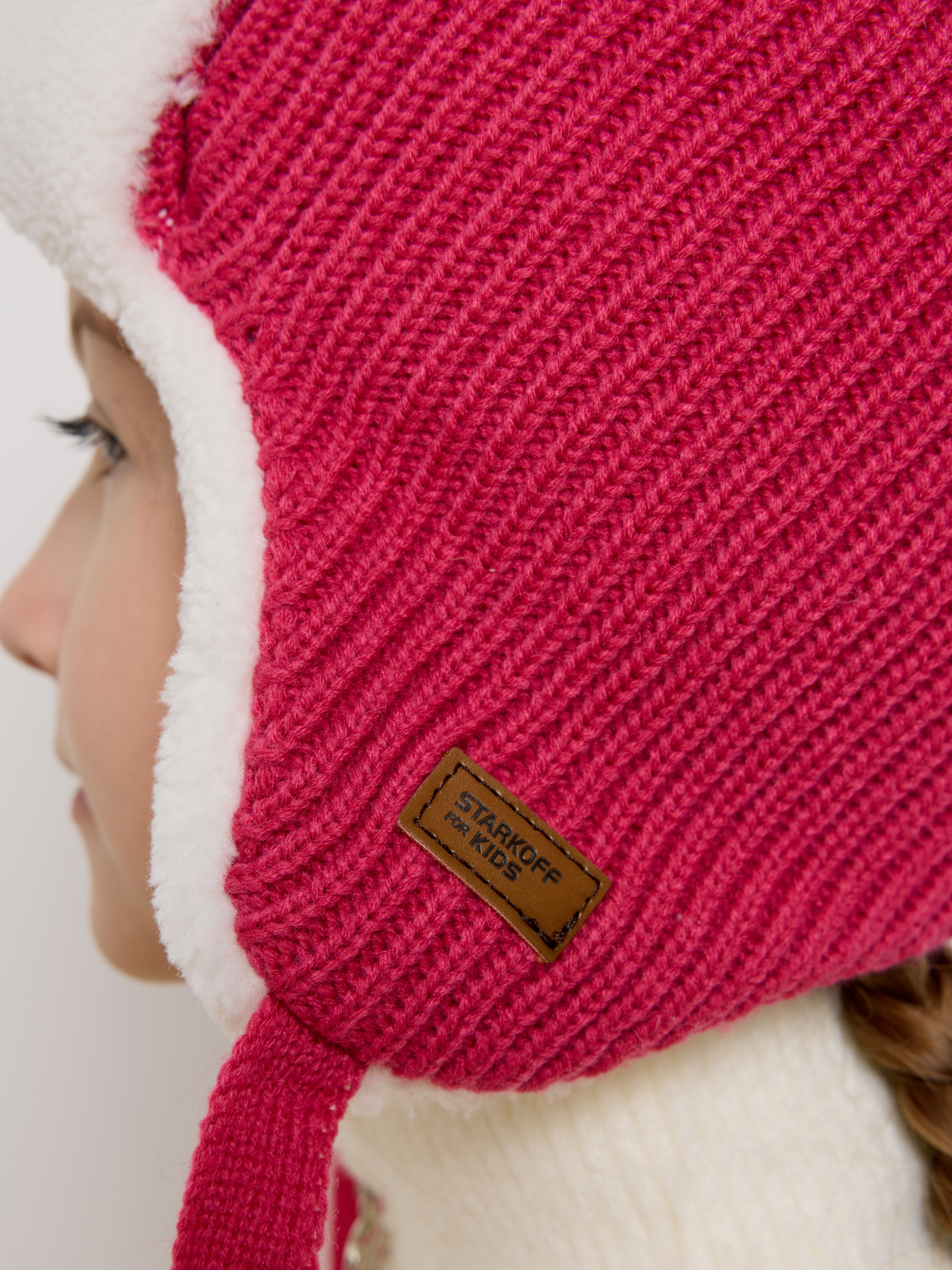 Шапка-ушанка Starkoff Kids Д301156 - фото 13