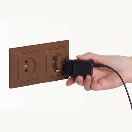 Заглушки для розеток BabySafety от детей 10 шт Венге
