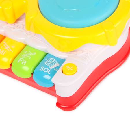 Игрушка музыкальная BabyGo пианино, барабаны