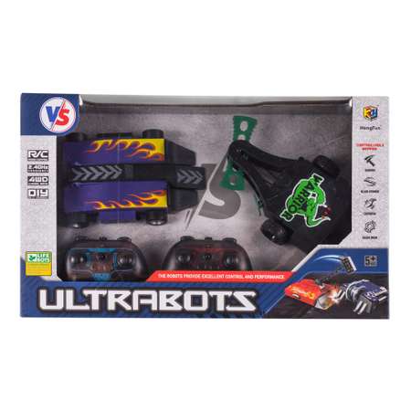 Робот РУ ULTRA BOTS набор из 2 шт Бык и Шторм