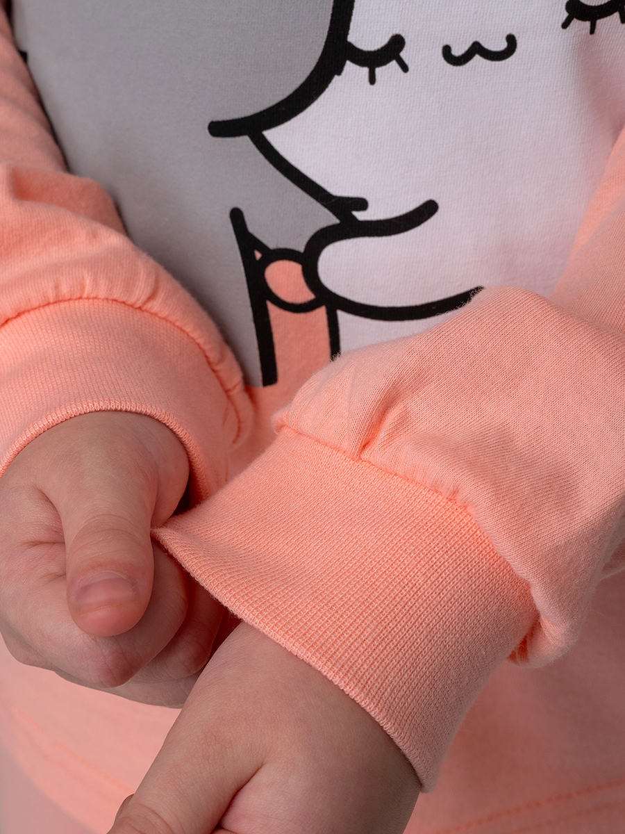 Пижама BONITO KIDS BK0976PJDперсиковый - фото 6