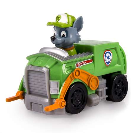 Автомобиль Щенячий патруль с щенком Rocky Recycling