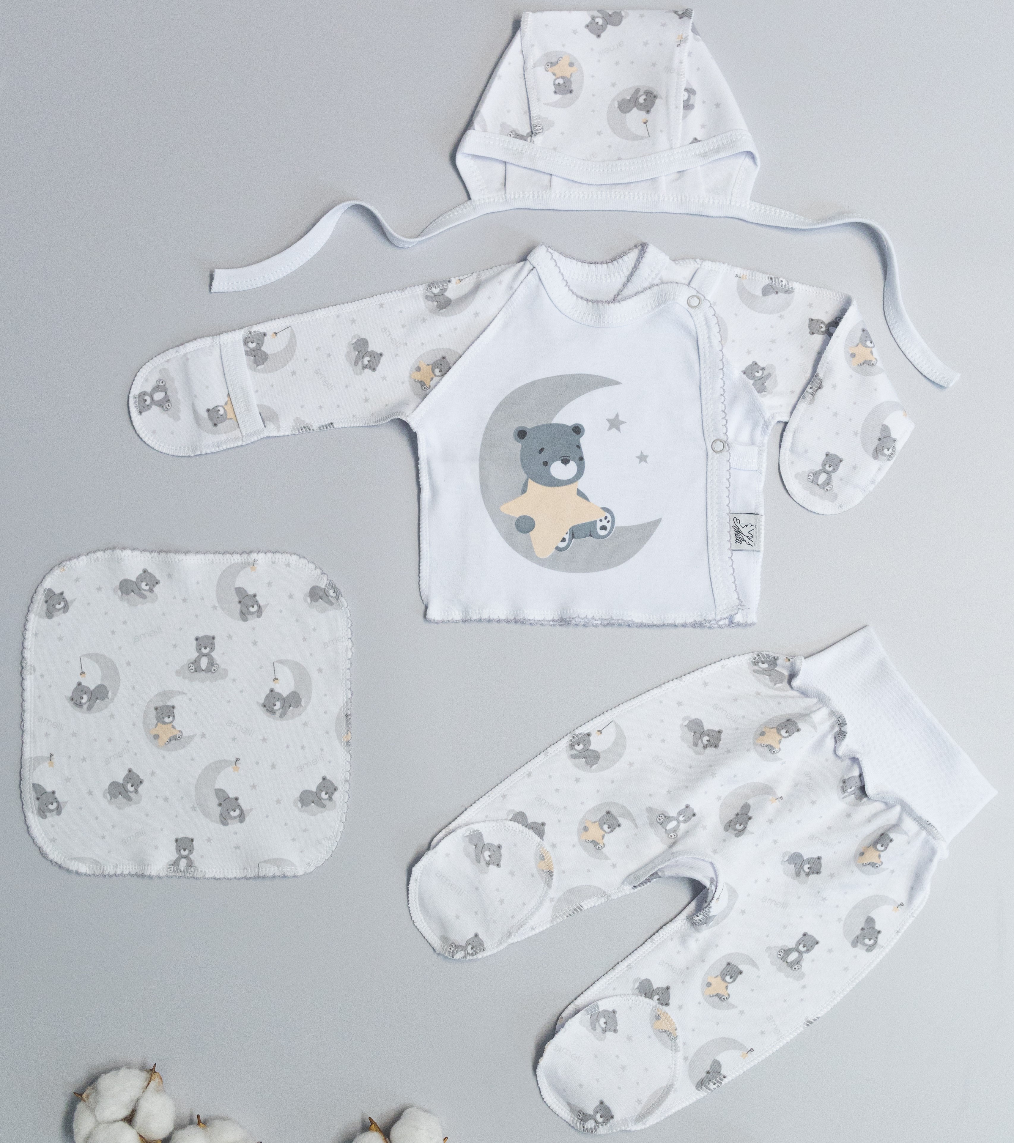 Комплект Amelli КЛ.330.505.0.322.005/006бел - фото 1