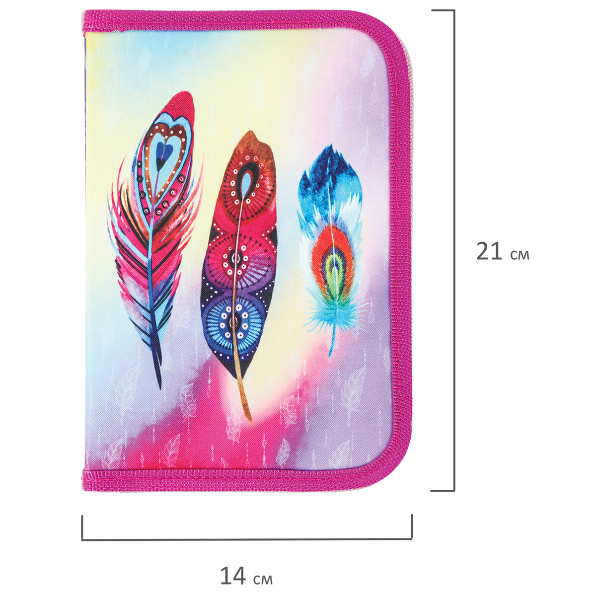 Пенал книжка Brauberg Plumage - фото 9