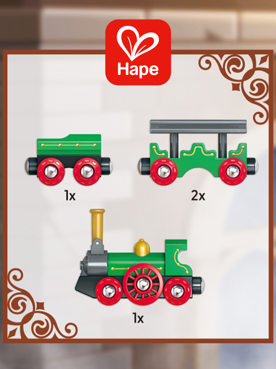 Поезд Hape 34 см E3743_HP - фото 4