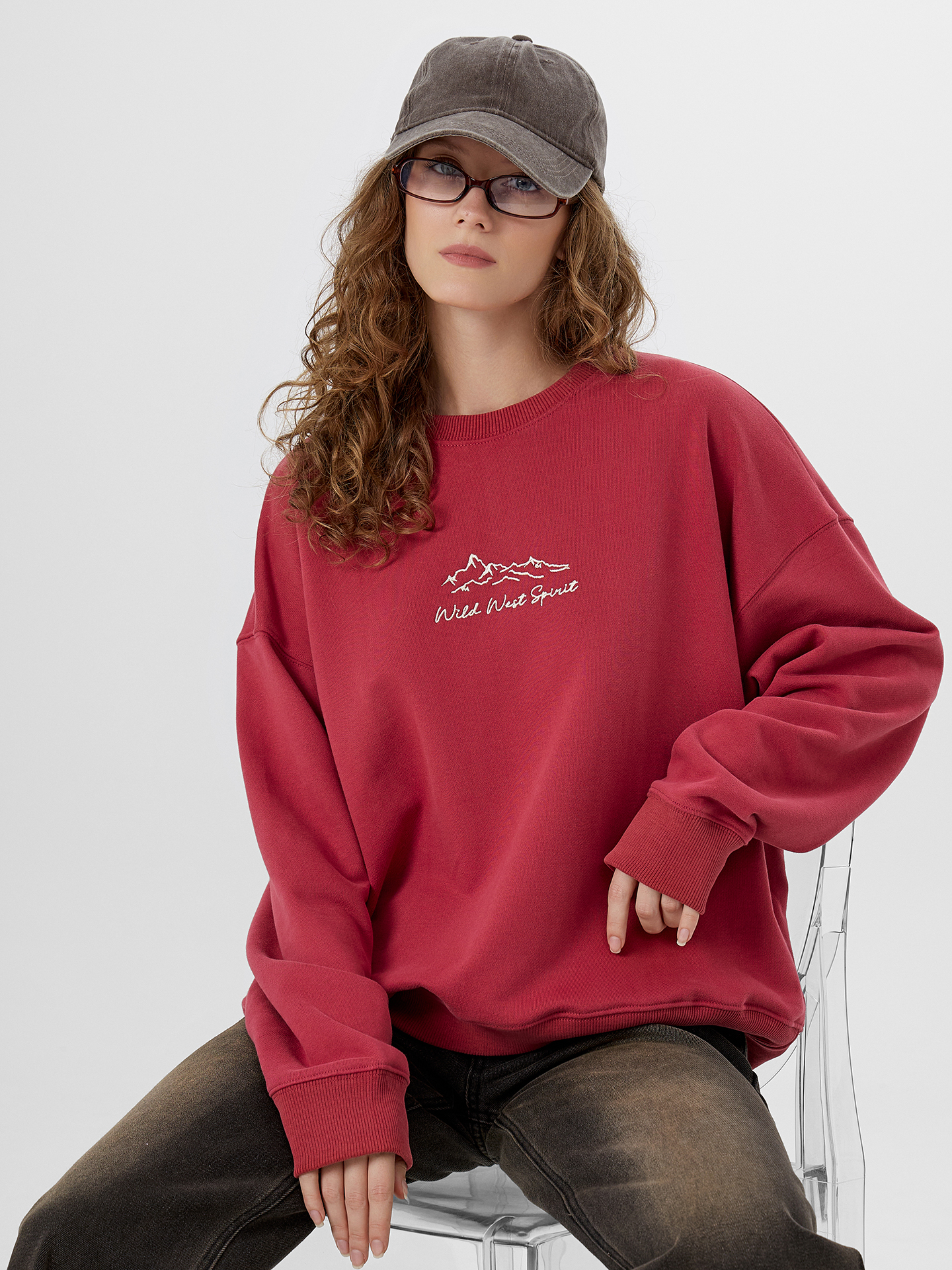 Свитшот Mark Formelle (Марк Формэль) 122813/1/терракот - фото 7