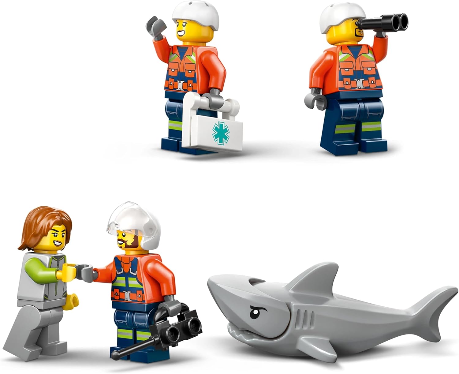 Конструктор LEGO City Вертолет береговой охраны 551 дет. - фото 5