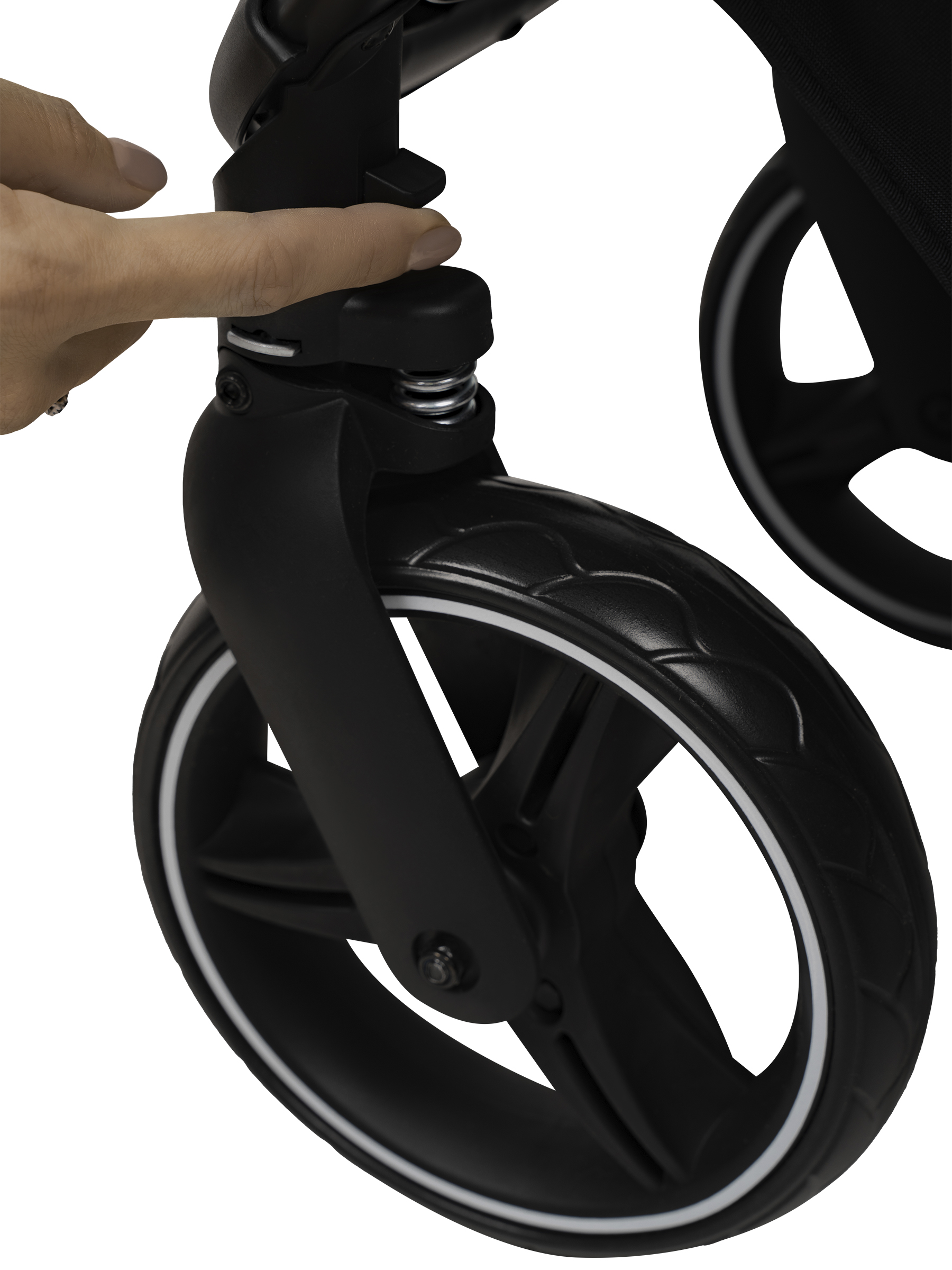 Коляска прогулочная JOVOLA SELENA 2026 темно-беж.-серый - фото 43