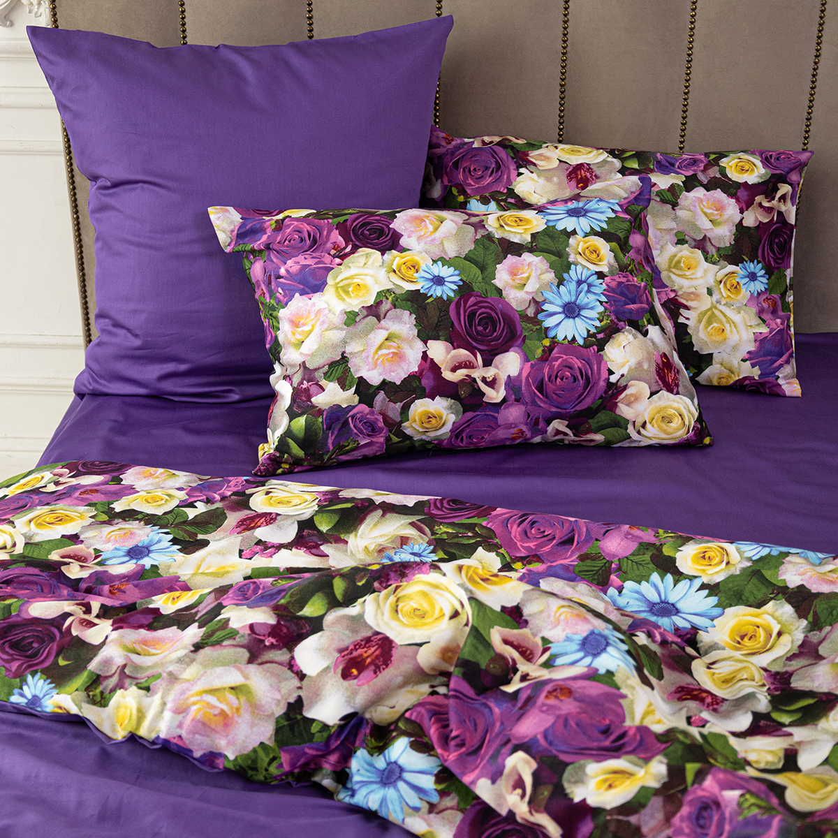 Комплект постельного белья SORRENTO DELUXE Малифисента евро 4 наволочки рис.3920-1+3637а-1 - фото 9
