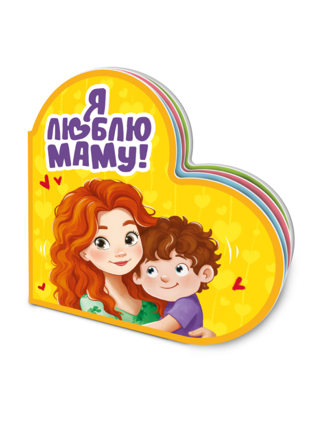 Книжка Проф-Пресс картонная сердечко Я люблю маму - фото 7