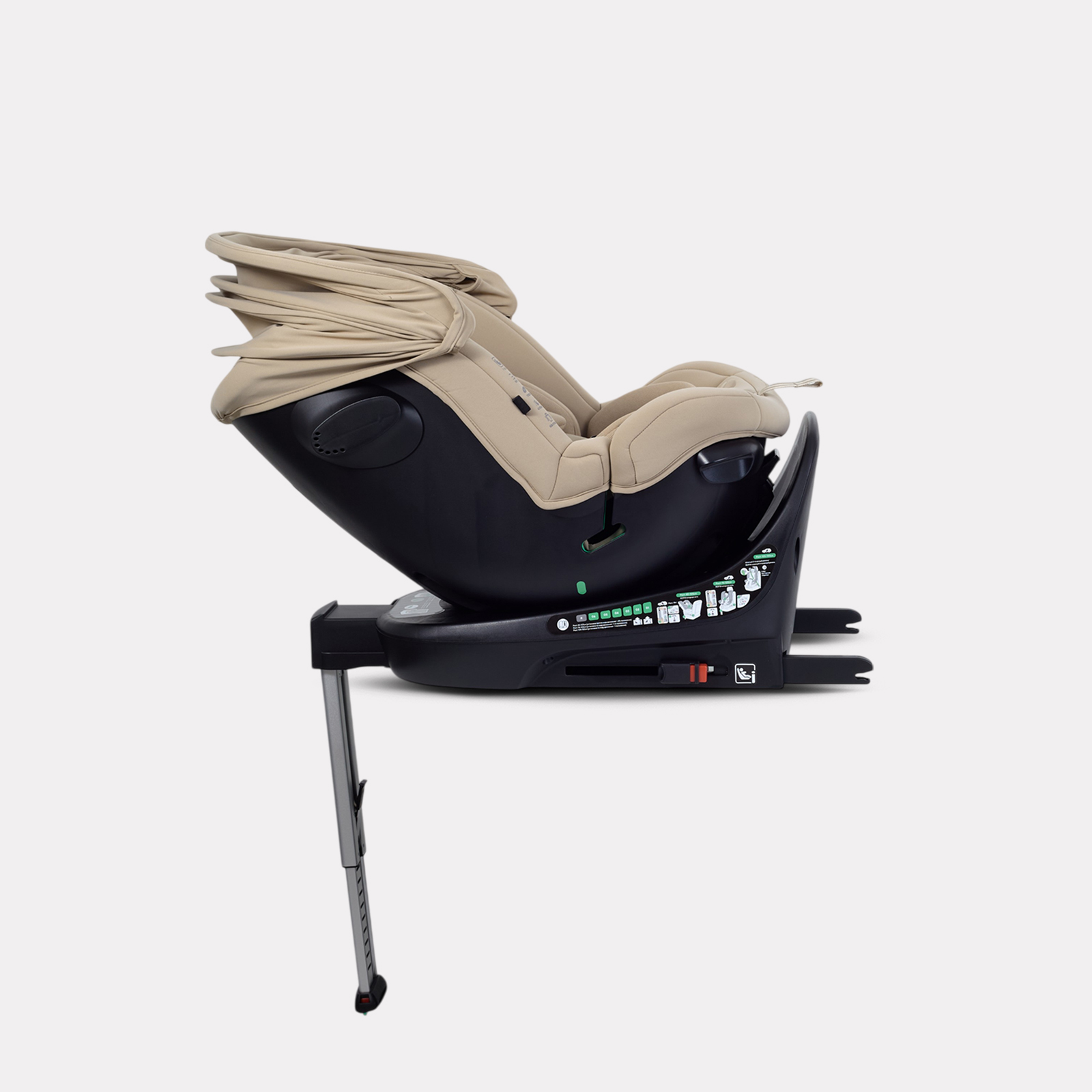 Автокресло Rant Страда Isofix 0+/1/2/3 (0-36 кг) бежевый - фото 7