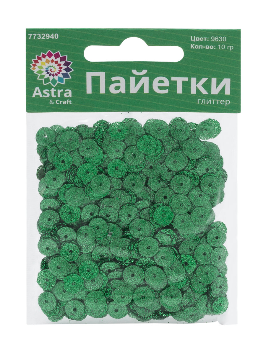 Набор для творчества Astra Craft бисер Пайетки - фото 6