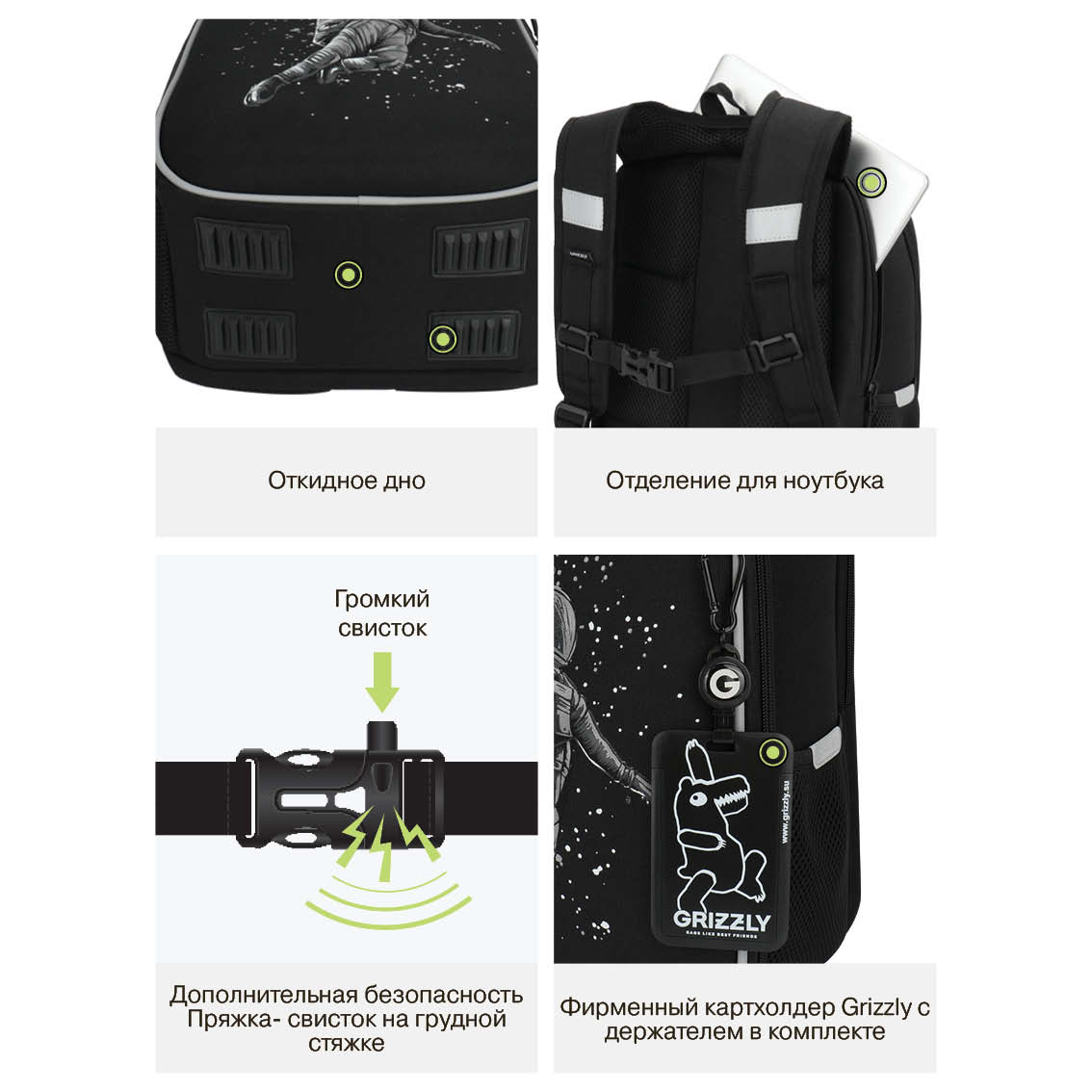 Ранец Grizzly Космонавт - фото 14