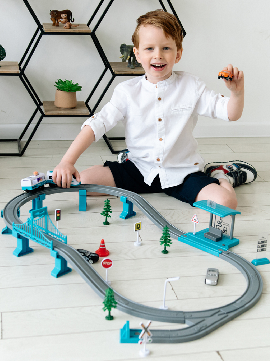 Набор железнодорожный Givito G211-015 - фото 4