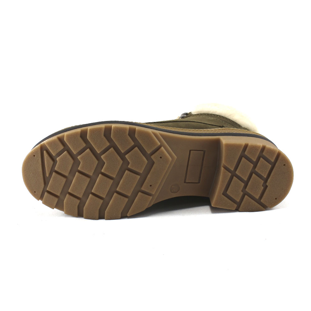 Ботинки Europen 24565-СВ EUROPEN Ботинки для девочки,зеленый нубук - фото 5