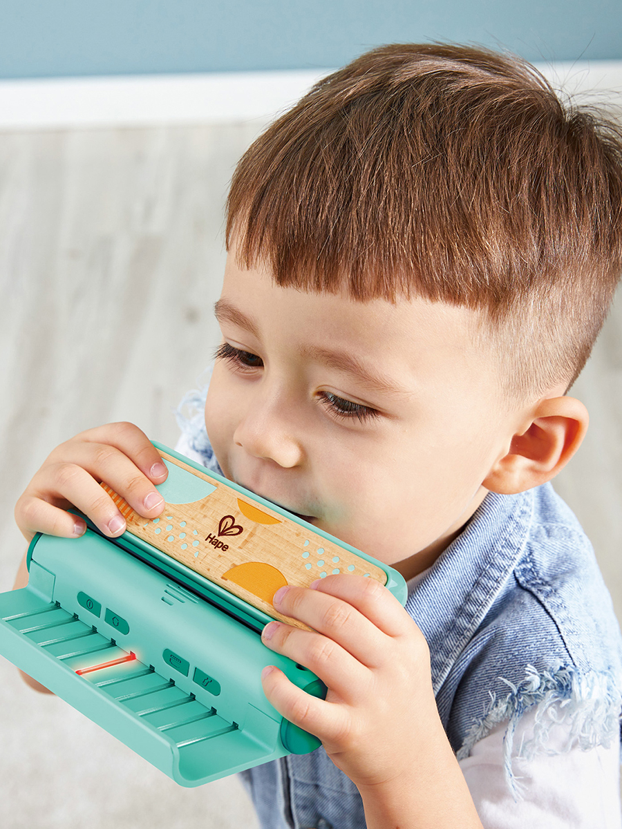 Игрушка музыкальная Hape Буду музыкантом гармошка - фото 1