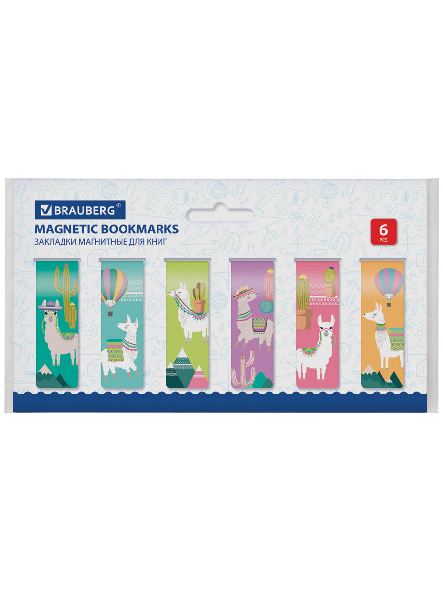 Магнитная закладка Brauberg - фото 6