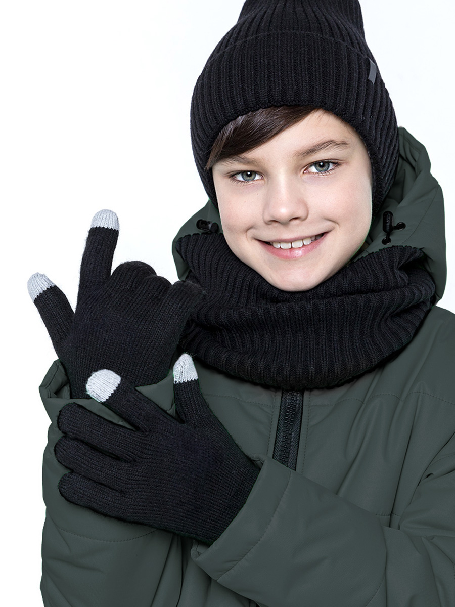 Перчатки NIKASTYLE 15з17125 черный - фото 1