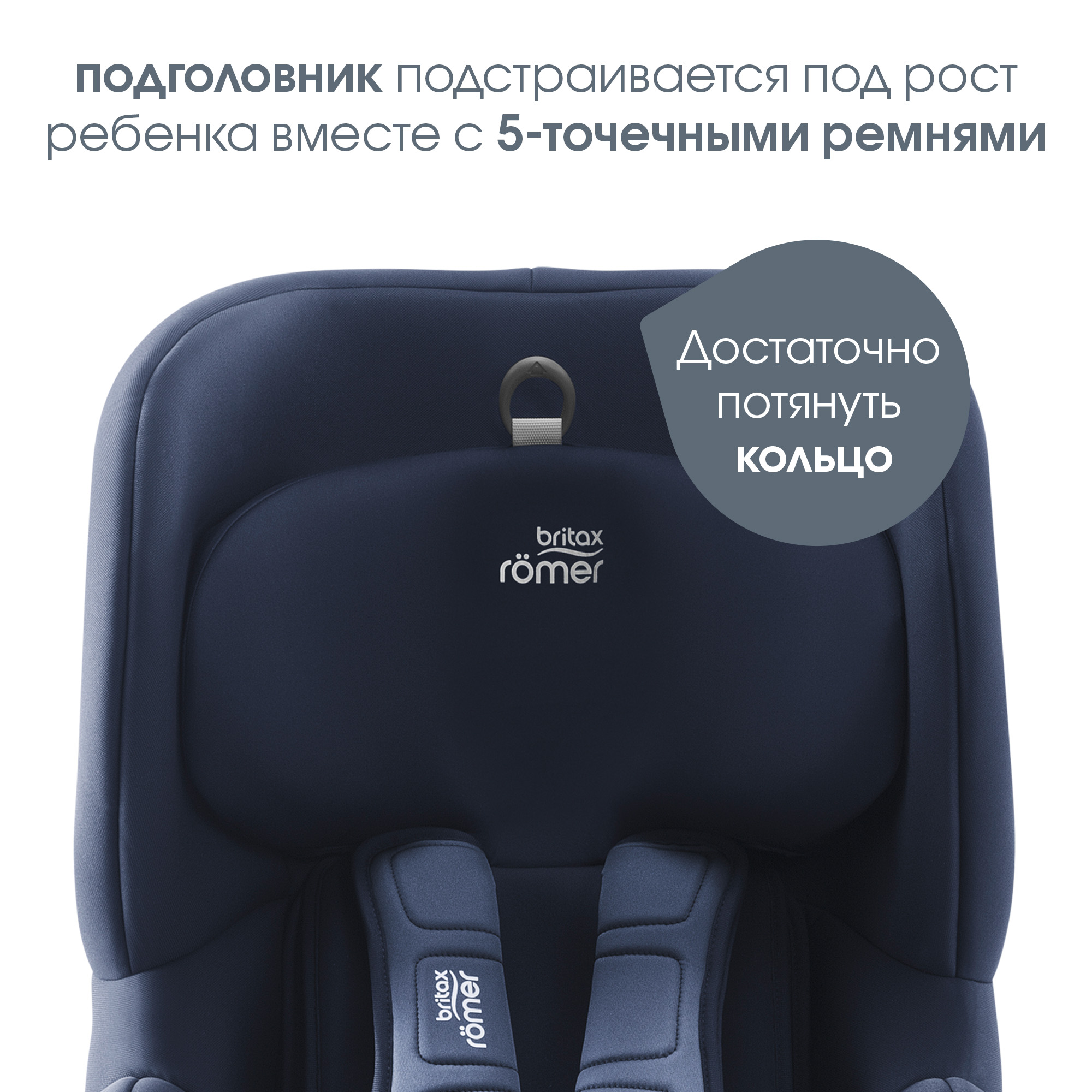 Автокресло Britax Roemer Trifix Moonlight Blue Isofix 1 (9-18 кг) - фото 9