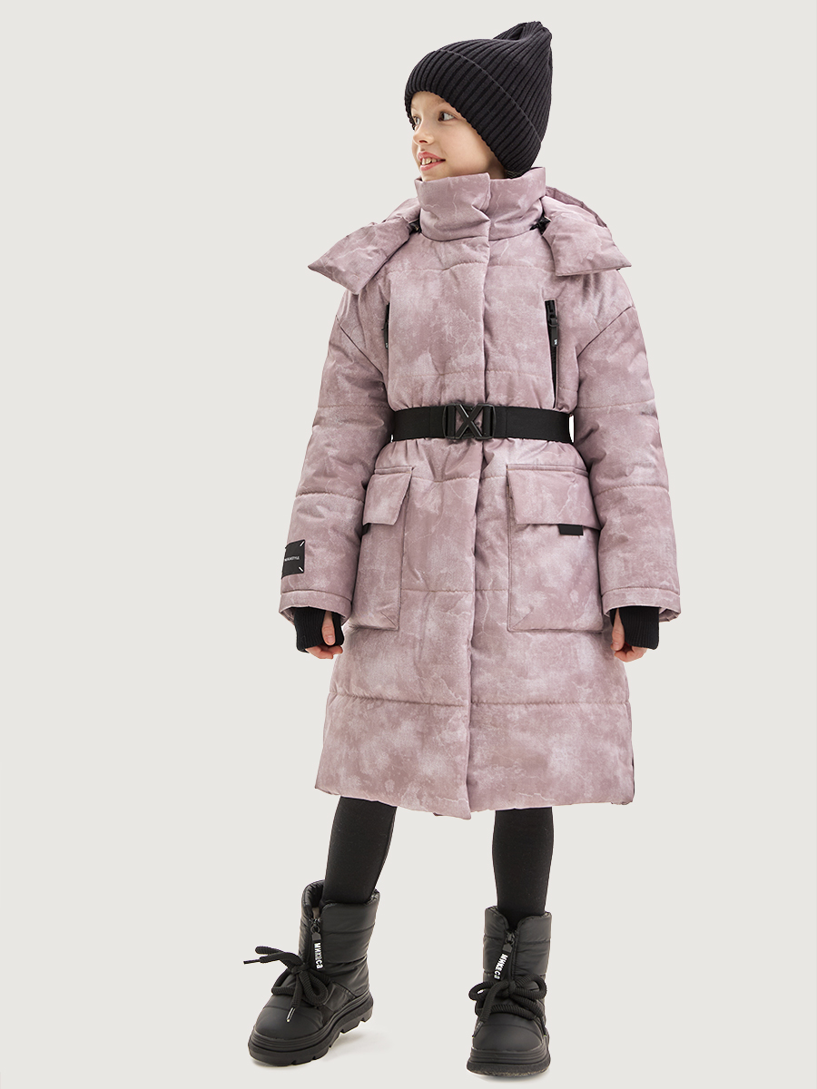 Пальто NIKASTYLE 6з7425 пудра - фото 1