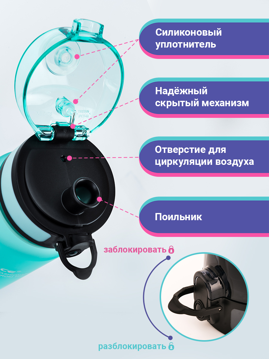 Бутылка UZSPACE 500 мл - фото 5
