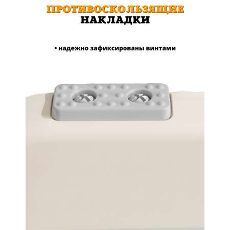 Табурет со ступеньками Floopsi Лесенка детская пластиковая для ванной
