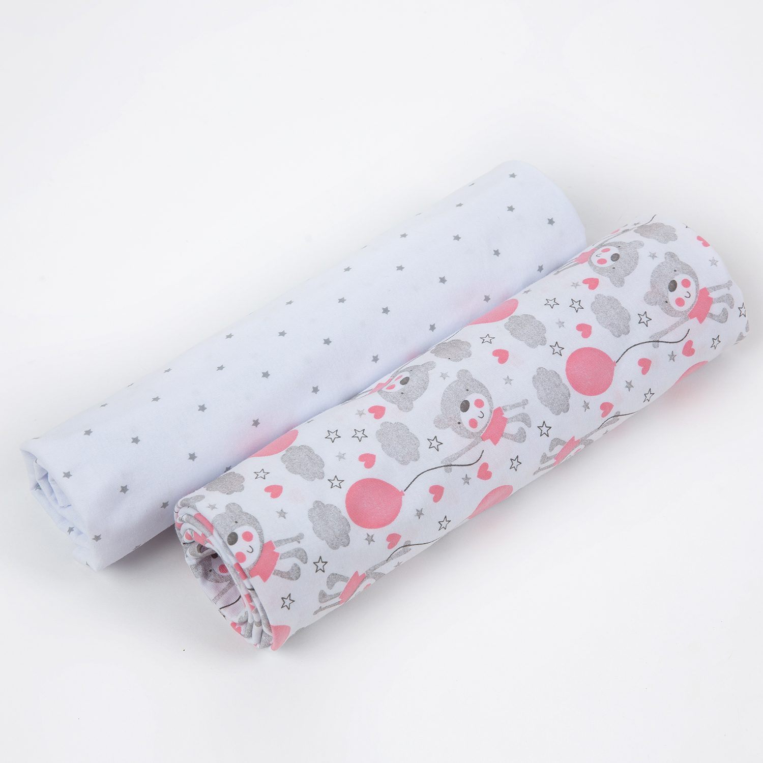 Пелёнка inlovery трикотаж 90х120 см 2 шт. - фото 1