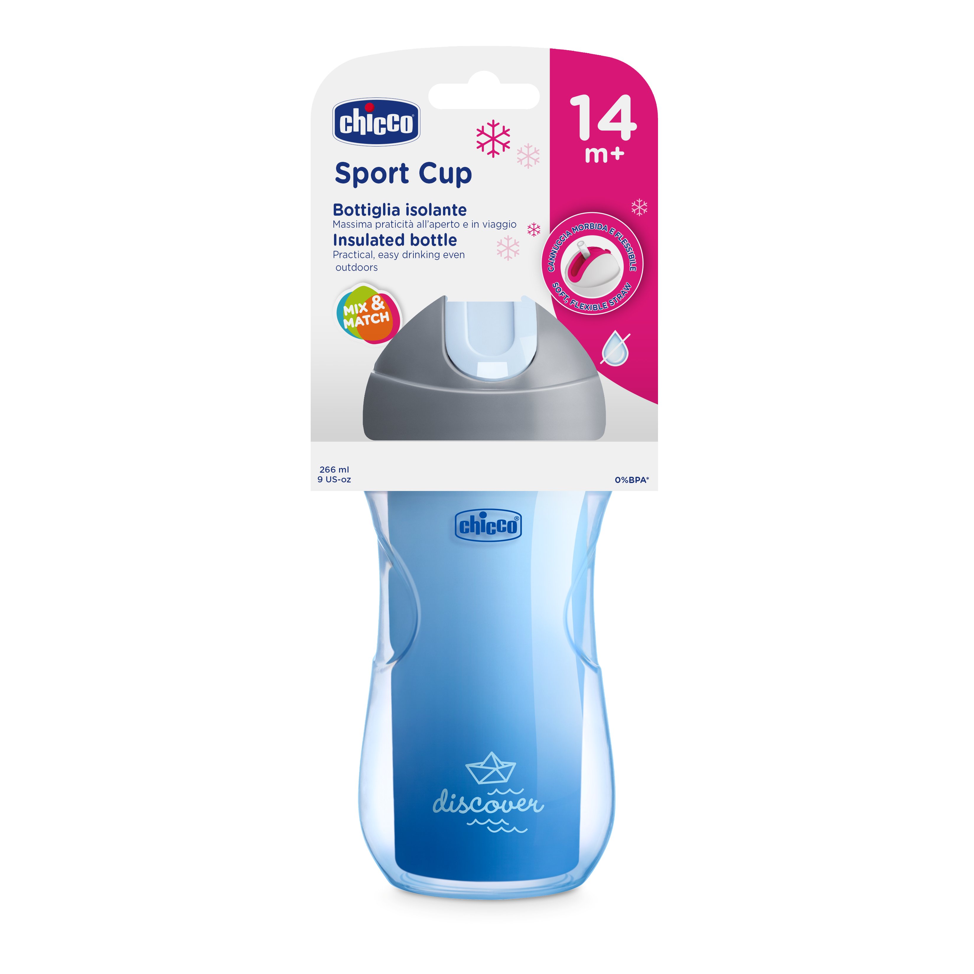 Поильник Chicco Sport Cup - фото 14