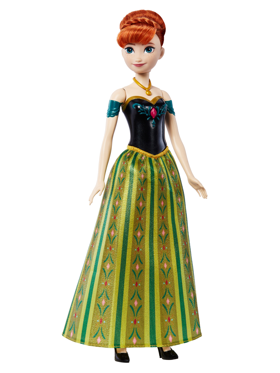 Кукла модельная Disney Frozen Принцесса Дисней Анна поющая высота 29 см JDL59 - фото 8