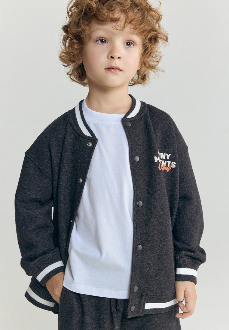 Бомбер artie W25M05J-1403M/Серый - фото 6