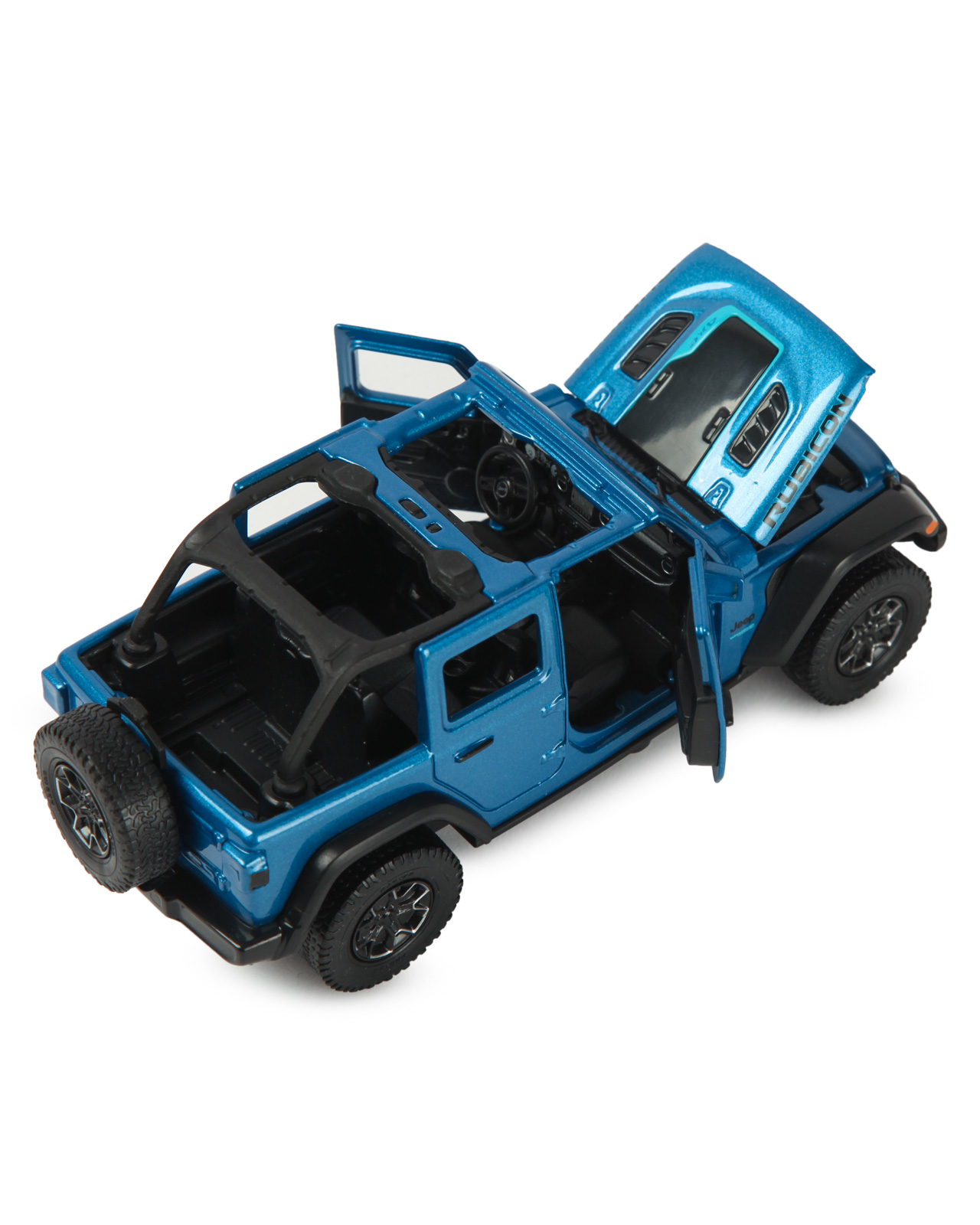 Внедорожник Rastar Jeep Wrangler Rubicon 4xe 1:32 64621 - фото 4