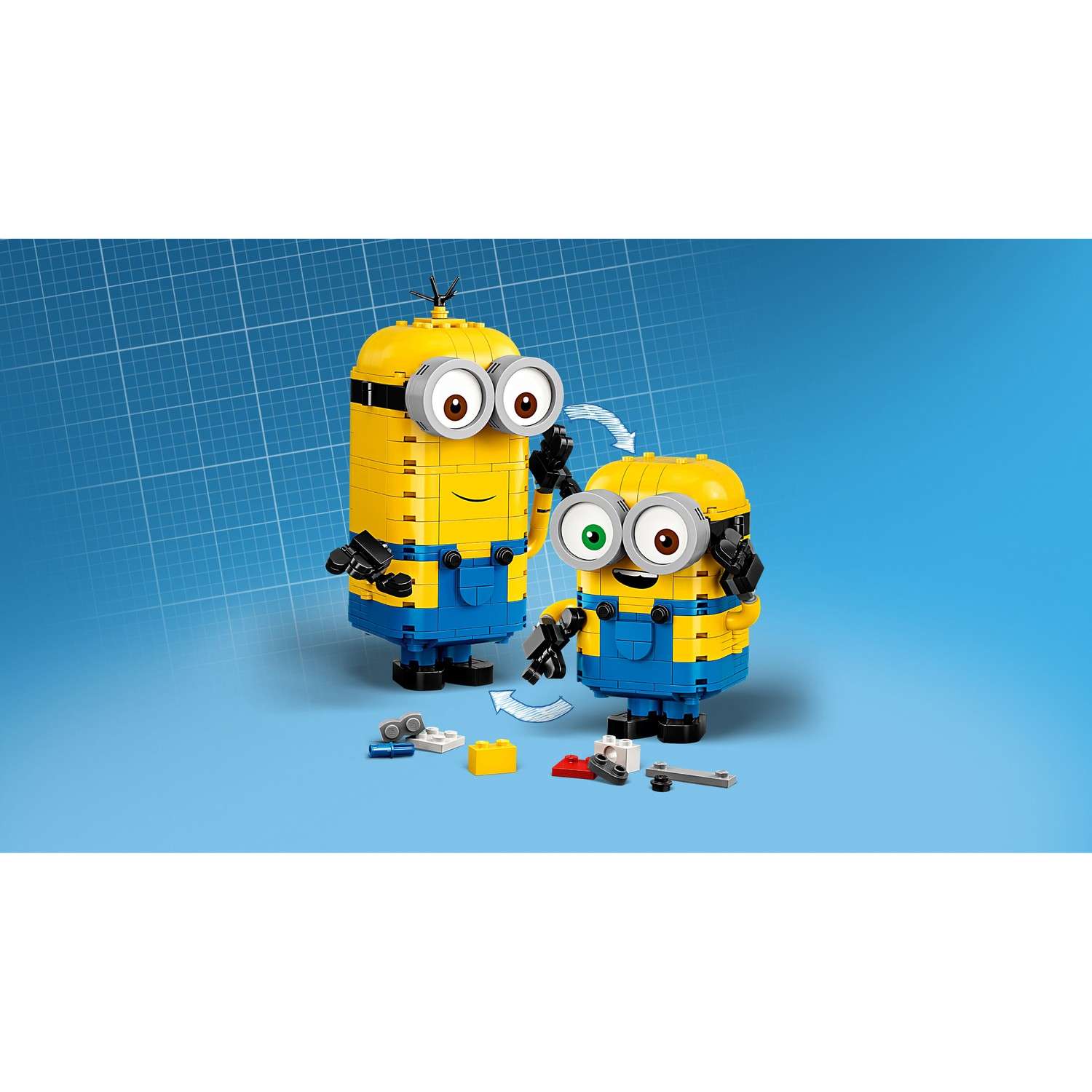 Конструктор LEGO Minions Миньоны и дом блочный - фото 11