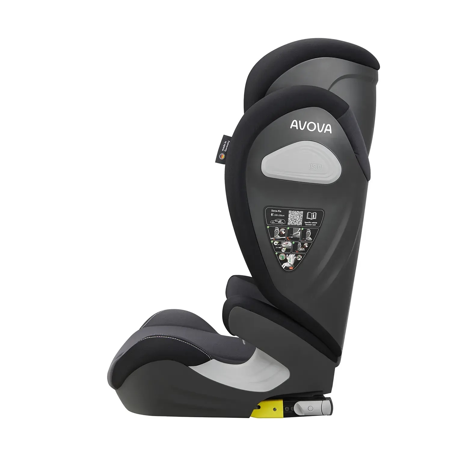 Автокресло Avova Sora-Fix Isofix 2/3 (15-36 кг) черный - фото 8